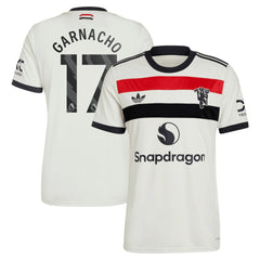 Alejandro Garnacho Manchester United Originals 2024/25 Third Replica Jersey Cream shop