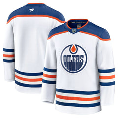 NHL Edmonton Oilers Fanatics Away Premium Jersey - White