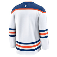 NHL Edmonton Oilers Fanatics Away Premium Jersey - White