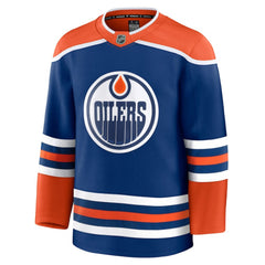 NHL Edmonton Oilers Fanatics Home Premium Jersey - Royal