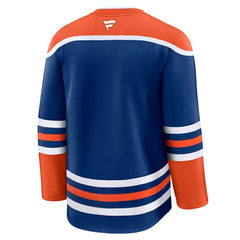 NHL Edmonton Oilers Fanatics Home Premium Jersey - Royal
