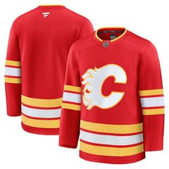 NHL Calgary Flames Fanatics Home Premium Jersey - Red