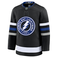 NHL Tampa Bay Lightning Fanatics Alternate Premium Jersey - Black