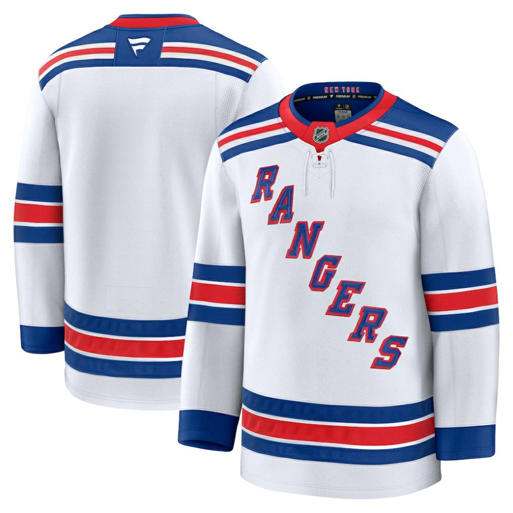NHL New York Rangers Fanatics Away Premium Jersey - White
