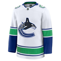 NHL Vancouver Canucks Fanatics Away Premium Jersey - White