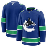 NHL Vancouver Canucks Fanatics Home Premium Jersey - Blue