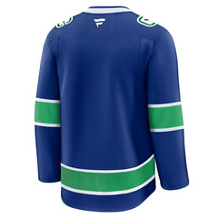 NHL Vancouver Canucks Fanatics Home Premium Jersey - Blue