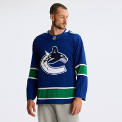 NHL Vancouver Canucks Fanatics Home Premium Jersey - Blue