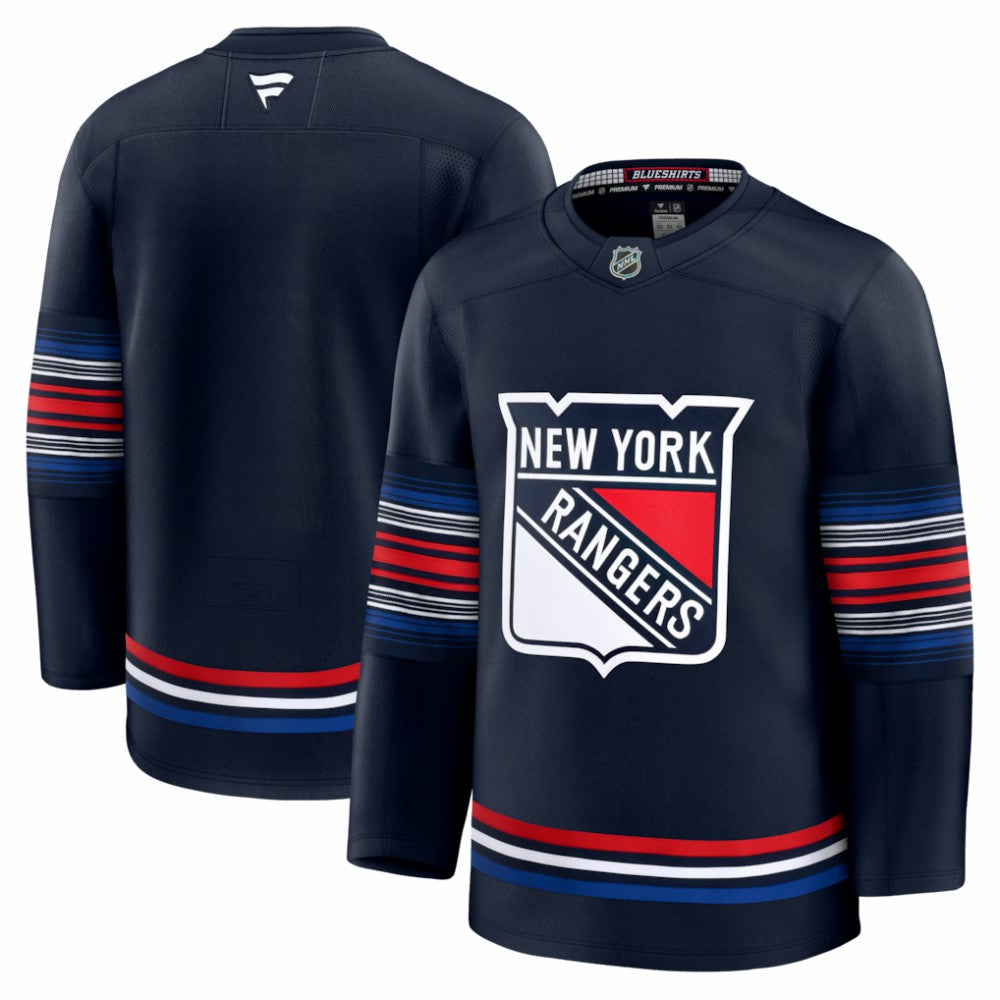 NHL New York Rangers Fanatics Alternate Premium Jersey - Navy