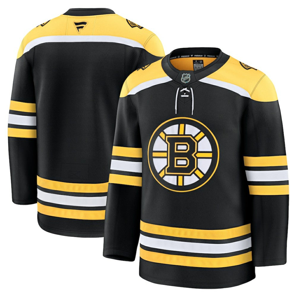NHL Boston Bruins Fanatics Home Premium Jersey - Black