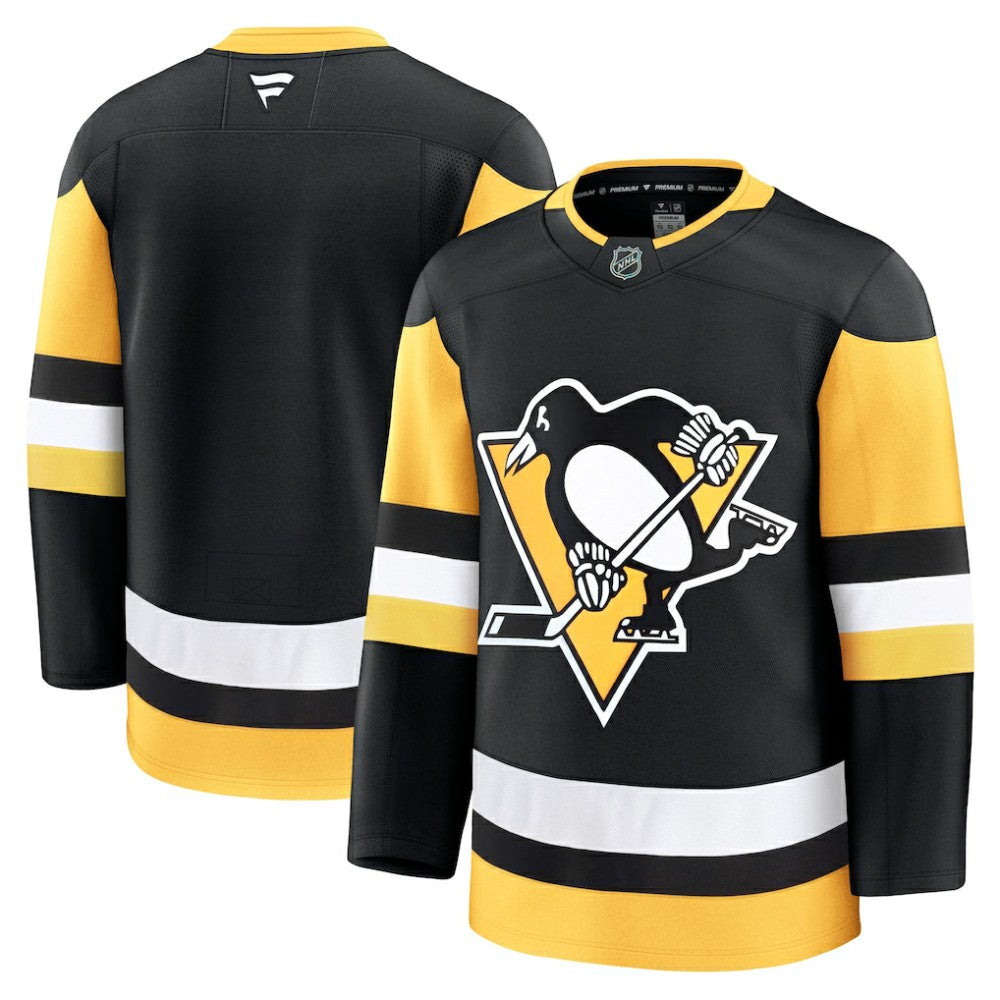 NHL Pittsburgh Penguins Fanatics Home Premium Jersey - Black