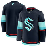 NHL Seattle Kraken Fanatics Home Premium Jersey - Deep Sea Blue