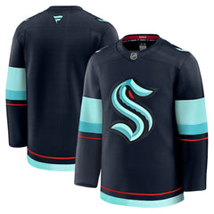 NHL Seattle Kraken Fanatics Home Premium Jersey - Deep Sea Blue