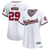 MLB James Wood Washington Nationals Nike Women's Home Limited Player Jersey - White
