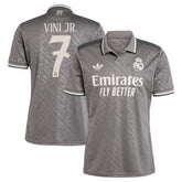 Vini Jr. Real Madrid Originals 2024/25 Third Replica Player Jersey Charcoal