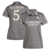 Jude Bellingham Real Madrid Originals Women's 2024/25 Third Replica Player Jersey Charcoal