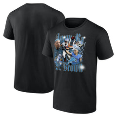 Amon-Ra St. Brown Detroit Lions Notorious Player Graphic T-Shirt Black