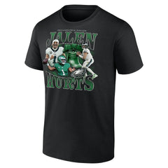 Jalen Hurts Philadelphia Eagles Notorious Player Graphic T-Shirt Black