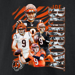 Joe Burrow Cincinnati Bengals Notorious Player Graphic T-Shirt Black