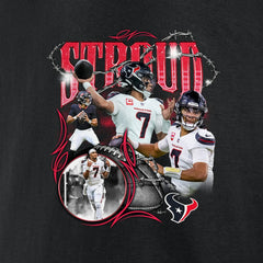 C.J. Stroud Houston Texans Notorious Player Graphic T-Shirt Black