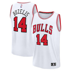 NBA Matas Buzelis Chicago Bulls Youth Fast Break Replica Player Jersey sale - Associati- White Edition