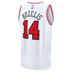 NBA Matas Buzelis Chicago Bulls Youth Fast Break Replica Player Jersey sale - Associati- White Edition