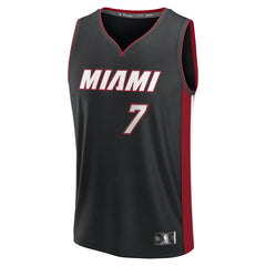 NBA Kel'el Ware Miami Heat Fast Break Replica Player Jersey - Icon Edition - Black