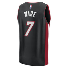 NBA Kel'el Ware Miami Heat Youth Fast Break Replica Player Jersey - Icon Edition - Black