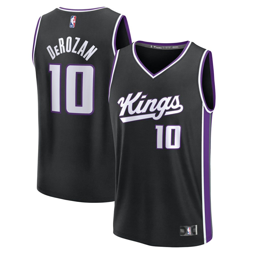 NBA DeMar DeRozan Sacramento Kings Fast Break Replica Player Jersey - Icon Edition - Black
