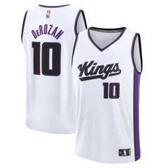 NBA DeMar DeRozan Sacramento Kings Youth Fast Break Replica Player Jersey - Association Edition - White