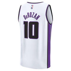 NBA DeMar DeRozan Sacramento Kings Youth Fast Break Replica Player Jersey - Association Edition - White