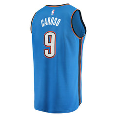 NBA Alex Caruso Oklahoma City Thunder Fast Break Replica Player Jersey - Icon Edition - Blue