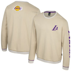 Los Angeles Lakers Stadium Essentials Unisex Halftime Pullover Sweatshirt Natural