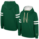 Milwaukee Bucks Stadium Essentials Women's Road Game Pullover Hoodie Hunter Green