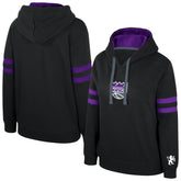 Sacramento Kings Stadium Essentials Women's Road Game Pullover Hoodie Black