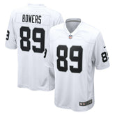 NFL Brock Bowers Las Vegas Raiders Game Jersey - White
