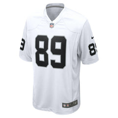 NFL Brock Bowers Las Vegas Raiders Game Jersey - White
