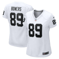 NFL Brock Bowers Las Vegas Raiders Women's Game Jersey - White