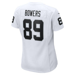NFL Brock Bowers Las Vegas Raiders Women's Game Jersey - White