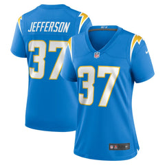 NFL Tony Jefferson Los Angeles Chargers Women's Team Game Jersey - Powder Blue