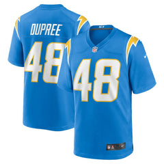 NFL Bud Dupree Los Angeles Chargers Team Game Jersey - Powder Blue