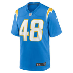 NFL Bud Dupree Los Angeles Chargers Team Game Jersey - Powder Blue