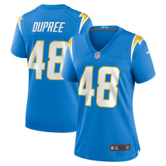 NFL Bud Dupree Los Angeles Chargers Women's Team Game Jersey - Powder Blue