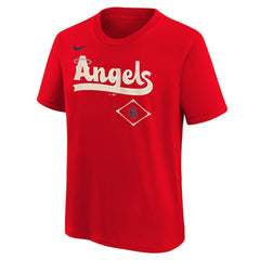 Anthony Rendon Los Angeles Angels Nike Youth Fuse City Connect Name & Number T-Shirt - Red T-shirts