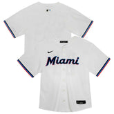 MLB Miami Marlins Nike Youth Home Game Jersey - White