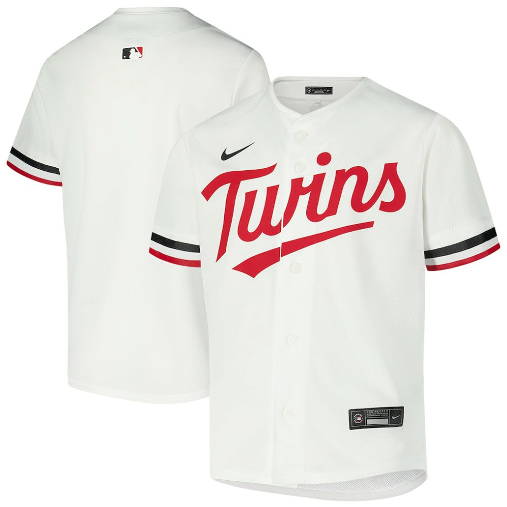 MLB Minnesota Twins Nike Youth Home Game Jersey - White