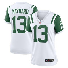 NFL Don Maynard New York Jets Women's Classic Alternate Retired Player Game Jersey - White
