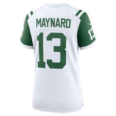 NFL Don Maynard New York Jets Women's Classic Alternate Retired Player Game Jersey - White