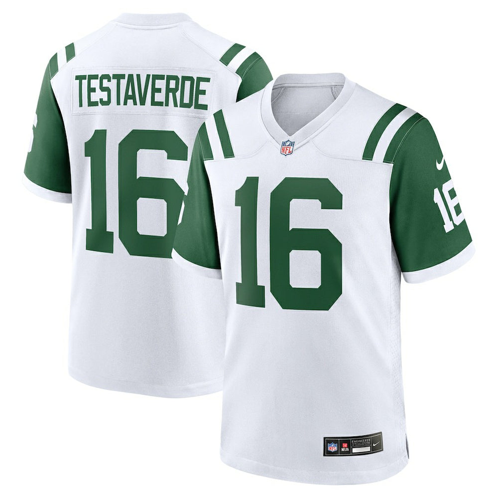 NFL Vinny Testaverde New York Jets Retired Player Alternate Game Jersey - White