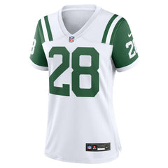 NFL Curtis Martin New York Jets Women's Classic Alternate Retired Player Game Jersey - White